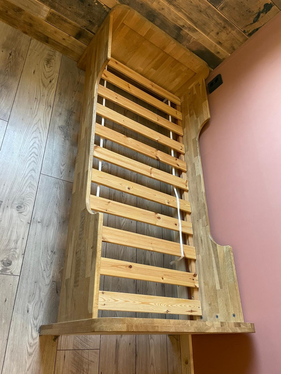Kinderbed - eiken hardhout