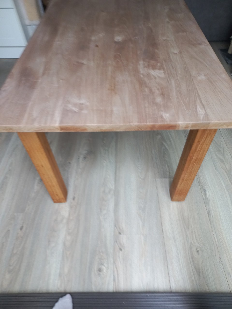 Teakhouten tafel