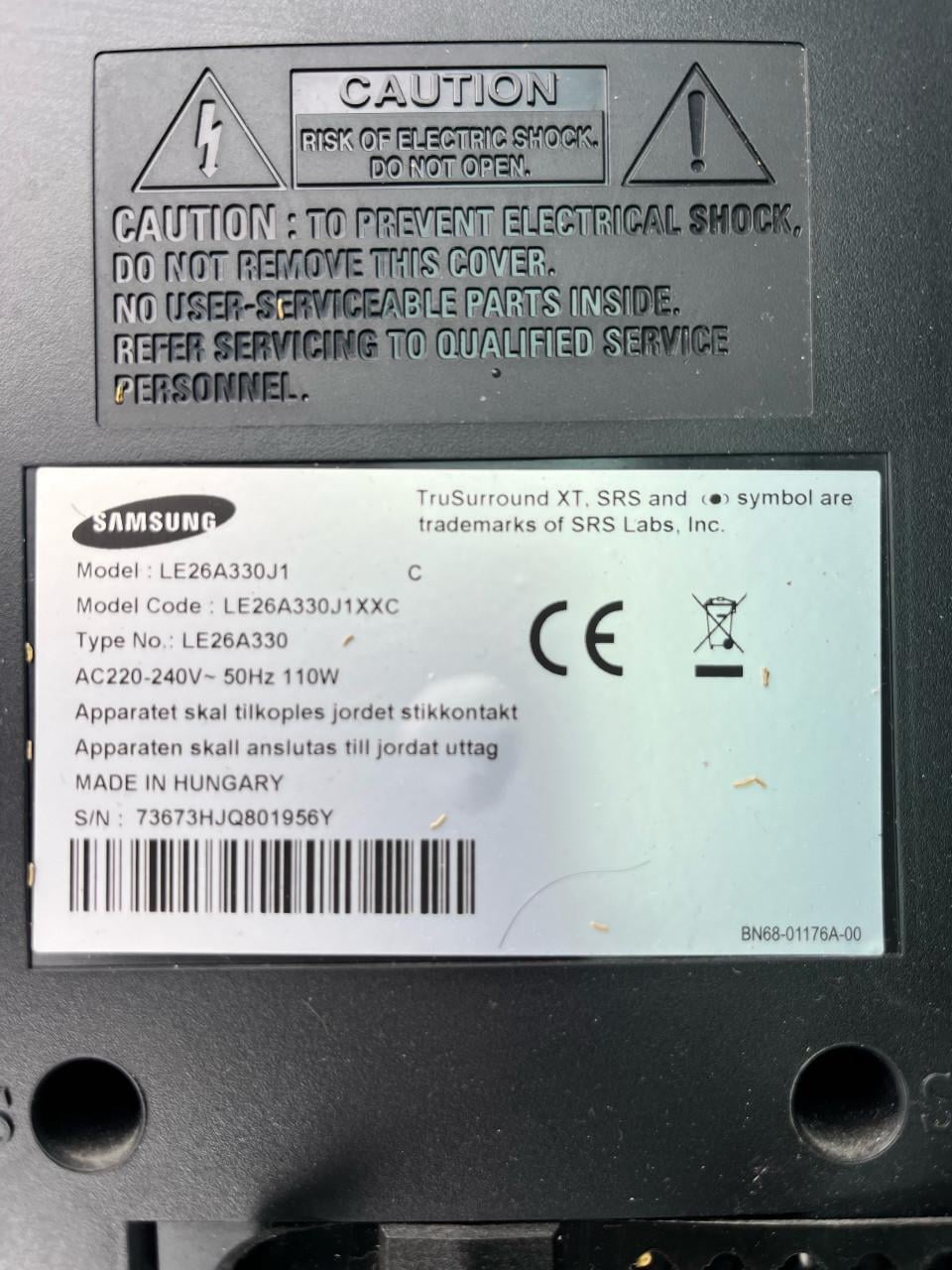 Tv Samsung 26 inch