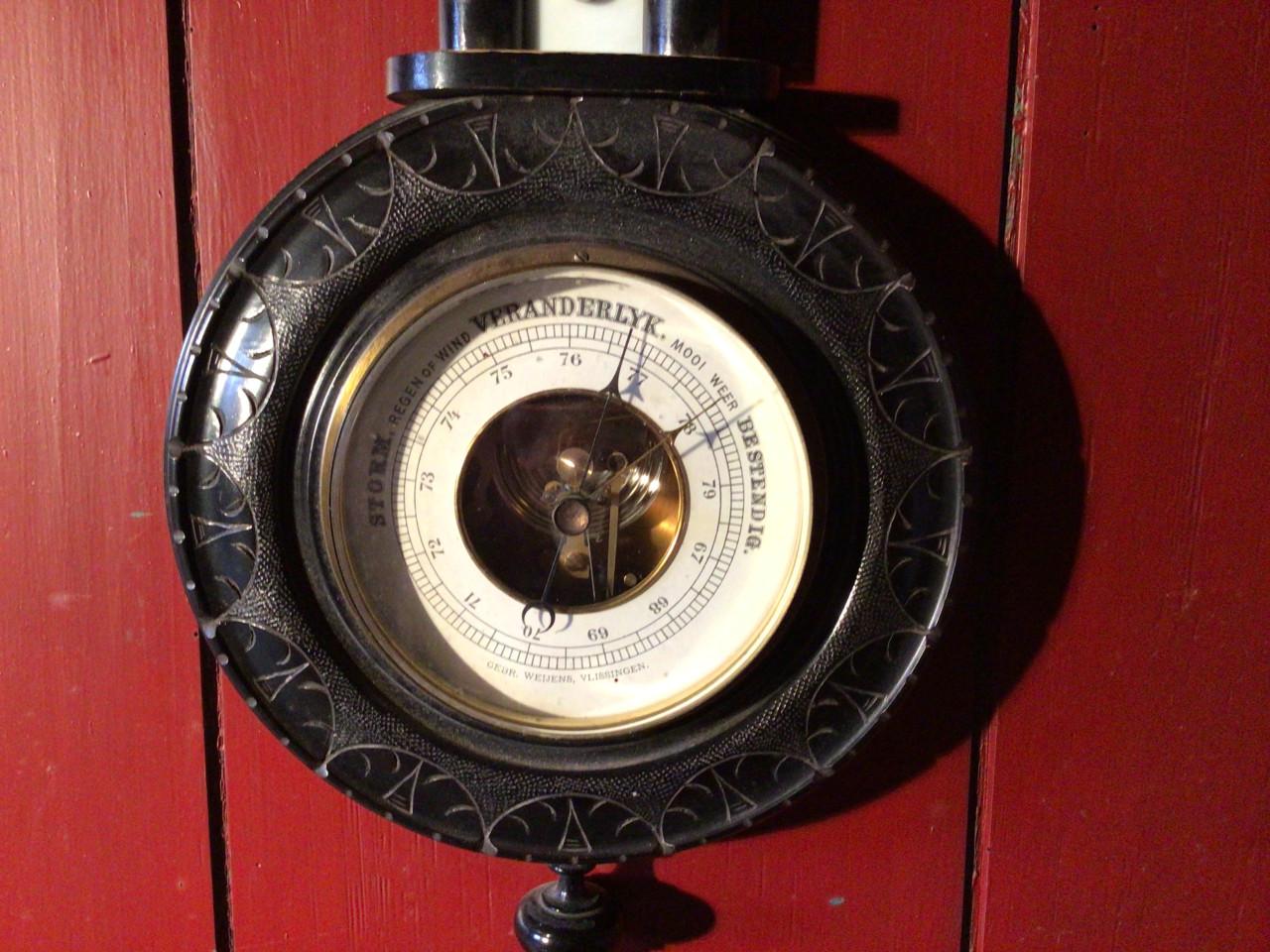 Antieke barometer
