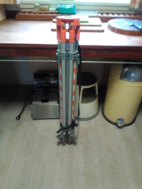 Aluminium statief, landmeetkunde