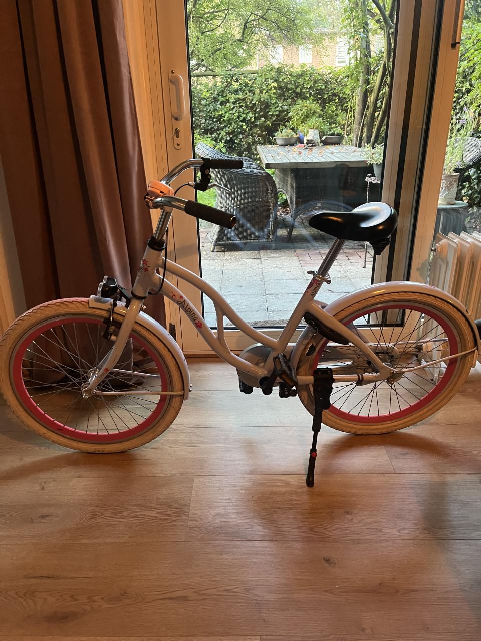 Meisjesfiets alpina 22 inch, 6-8 jaar