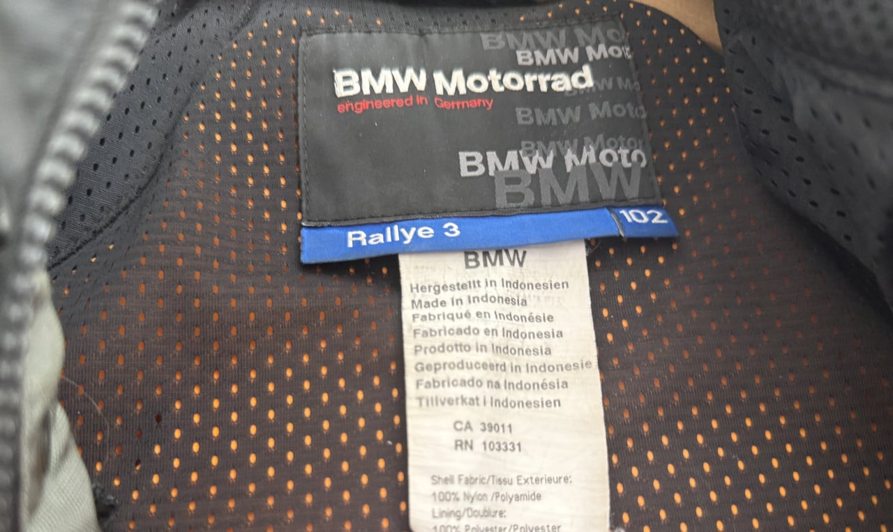 BMW RALLYE 3 Enduro jas maat 102