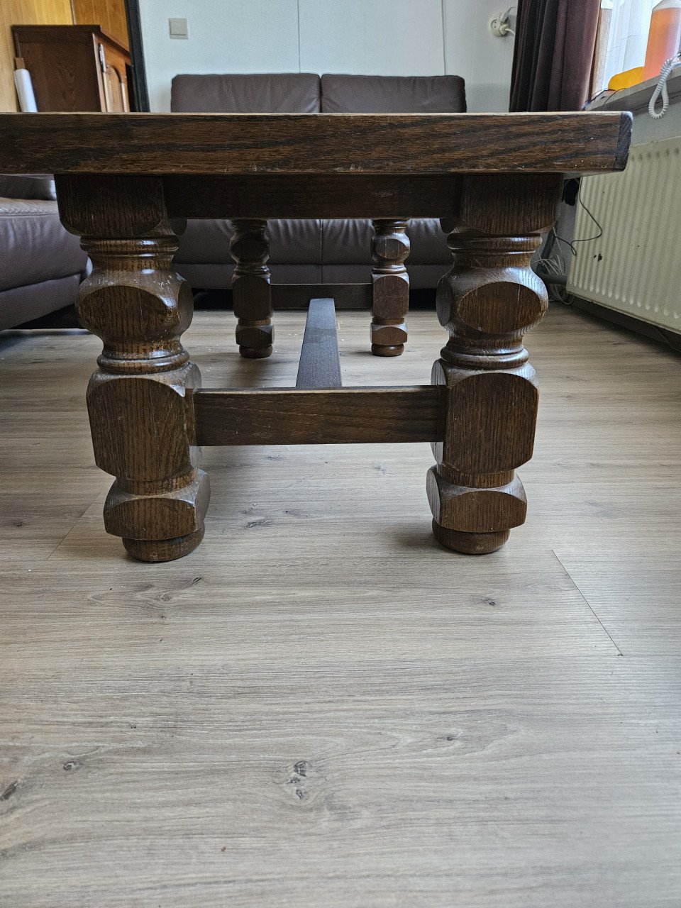 Eikenhouten salontafel