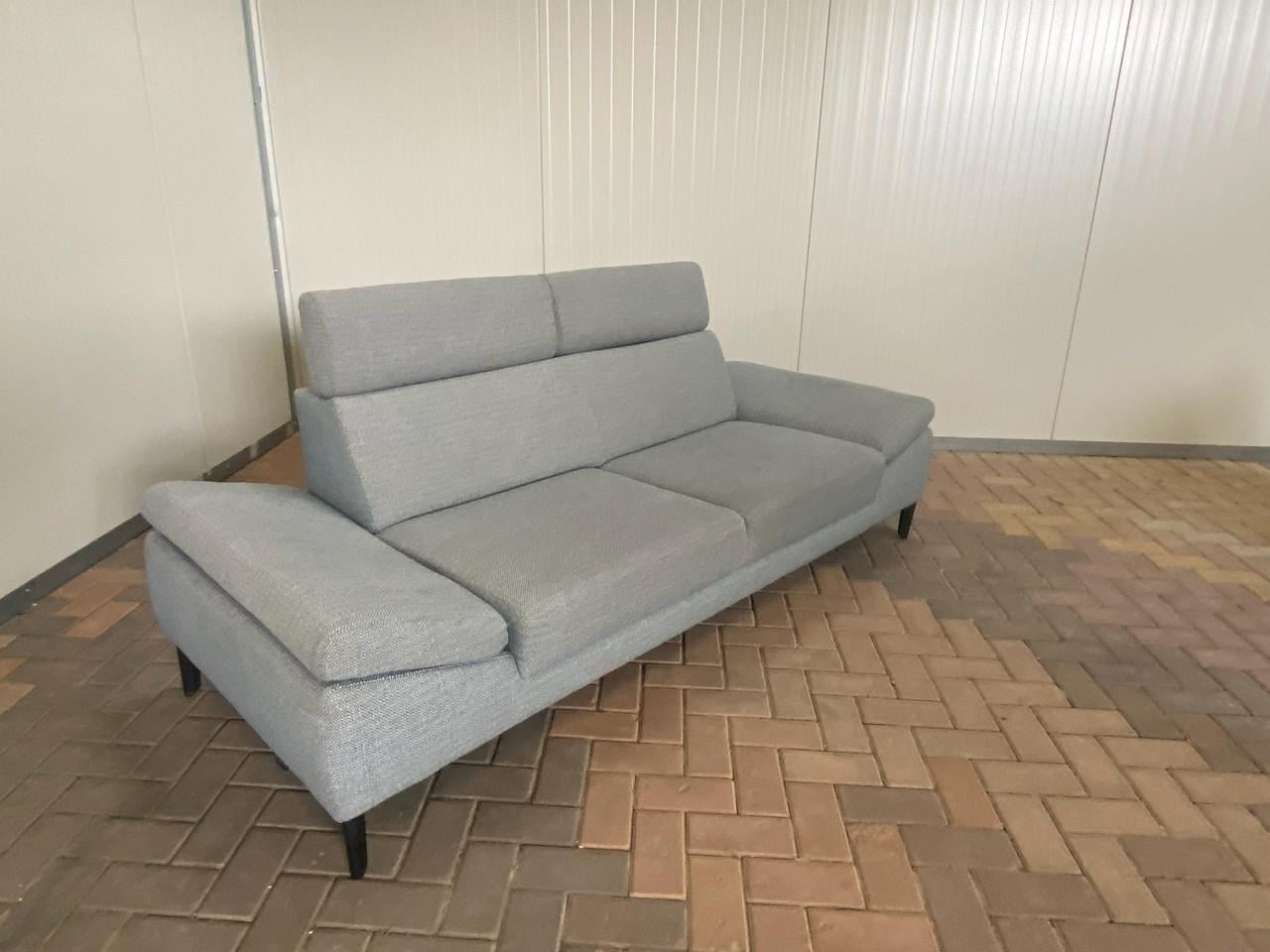 Montèl Grijze 3-zitsbank-Premium Nederlands design en comfort