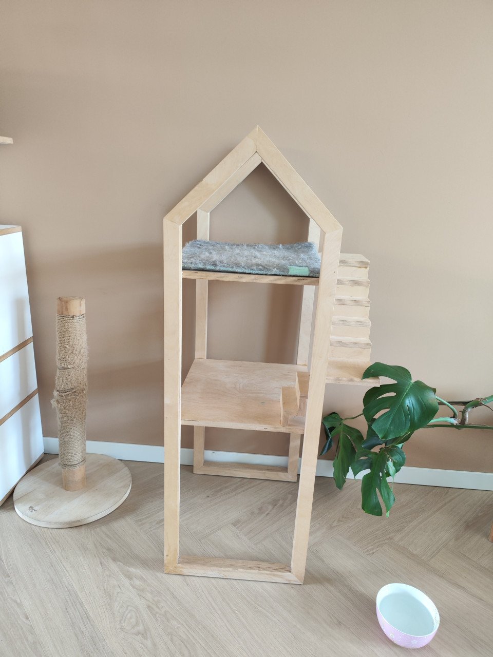 Kattenfort - design kattenhuis (soort katten klimmeubel)