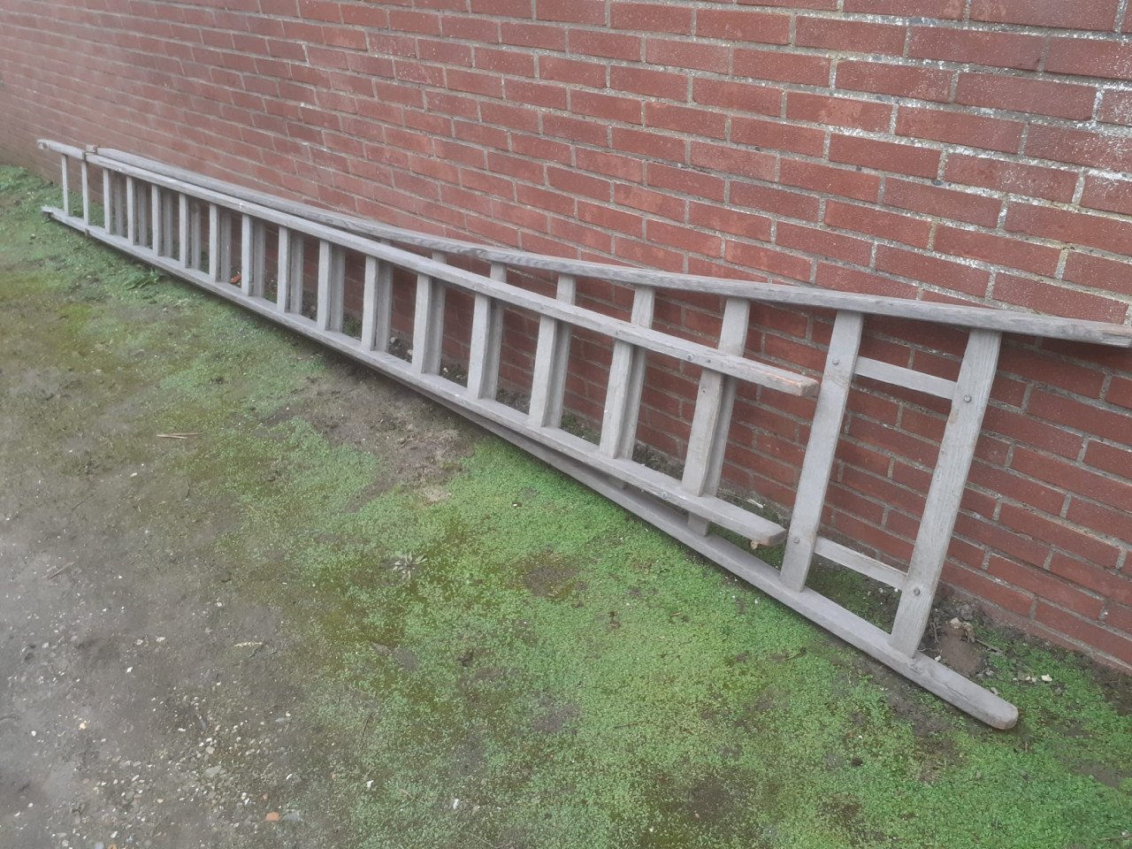Houten ladder