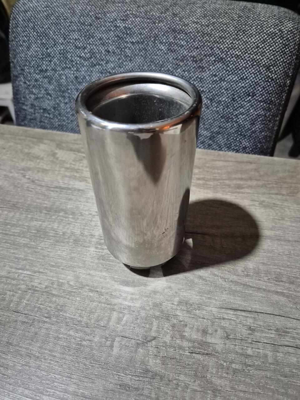 Universeel Uitlaat Sierstuk 16cm – 8cm doorsnede – Chroom