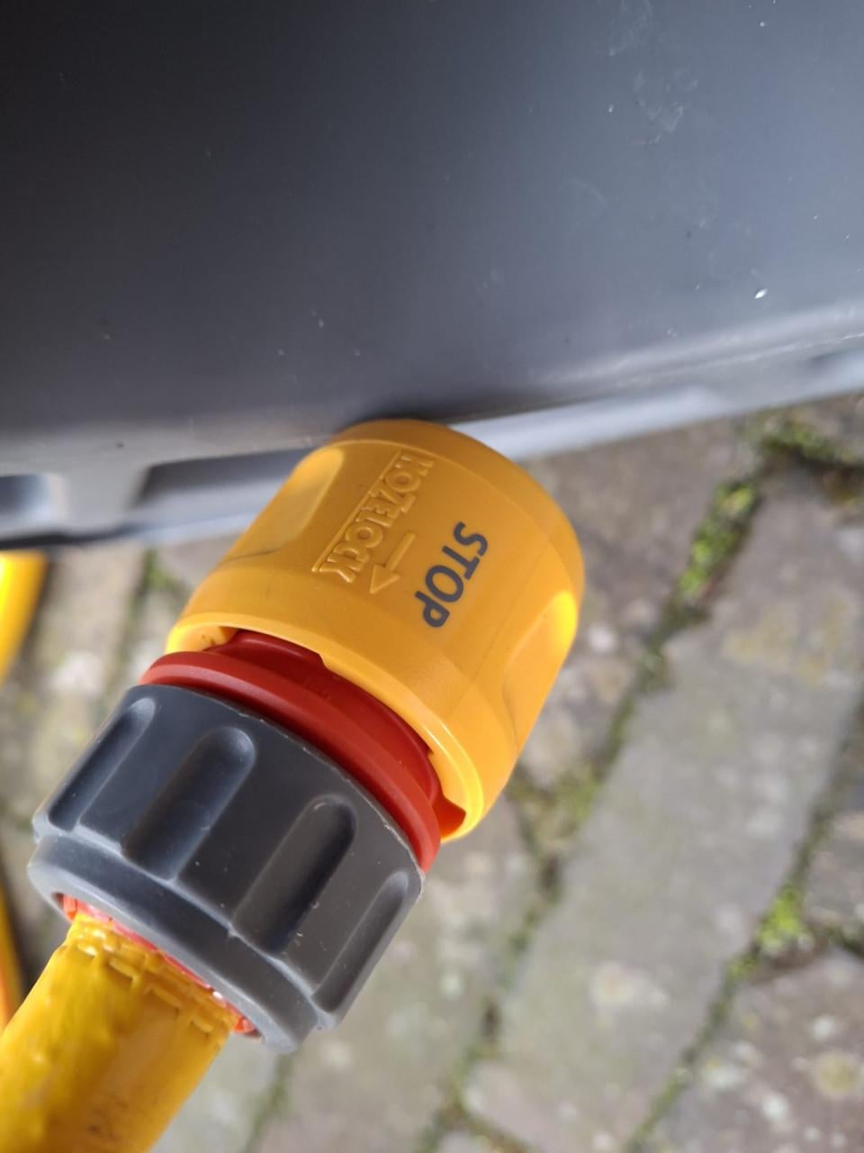 Tuinslang op haspel, extra lang !