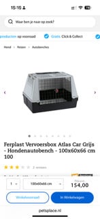 Grote hondenbech van Pets Place