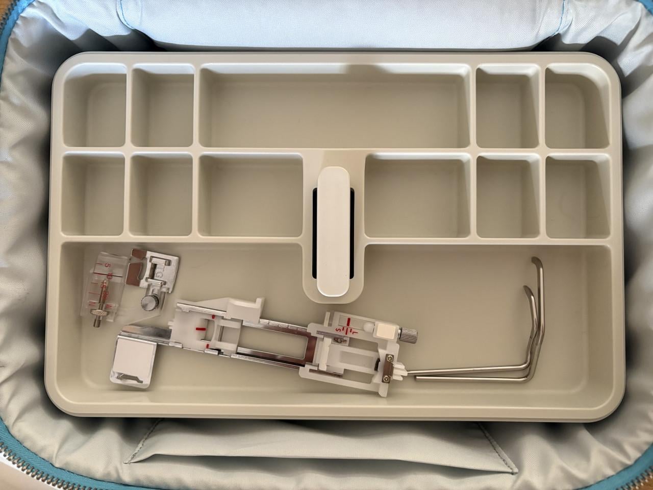 Janome Skyline S5 Naaimachine, complete set (quilten+trolley)