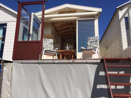 Slaapstrandhuisje te huur