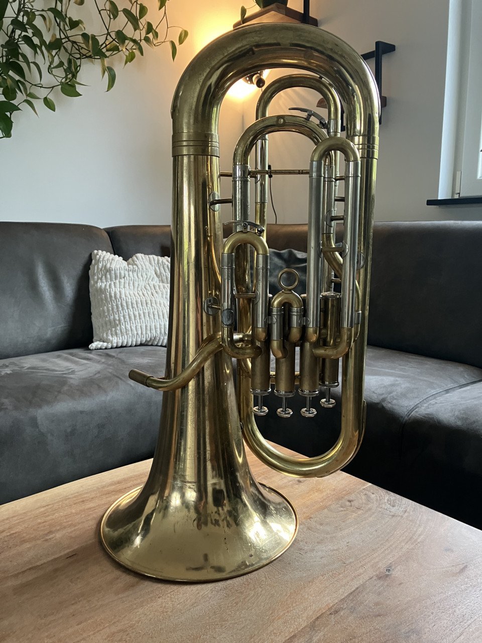 Euphonium met kwart ventiel,