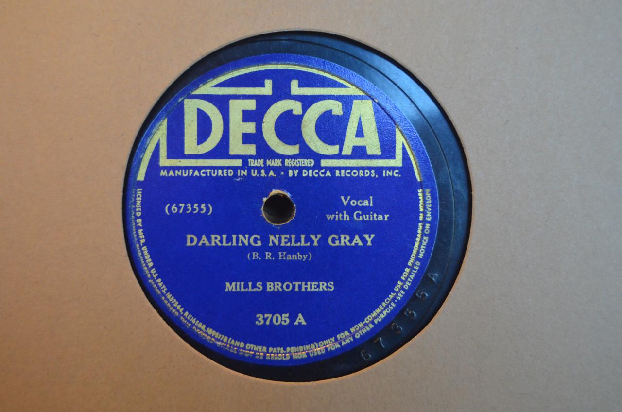 78 rpm Mills Brothers jaren '40 en '50 héél veel stuks. (7)