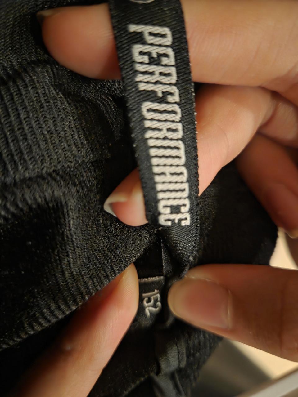 Performarance skibroek zwart maat 152