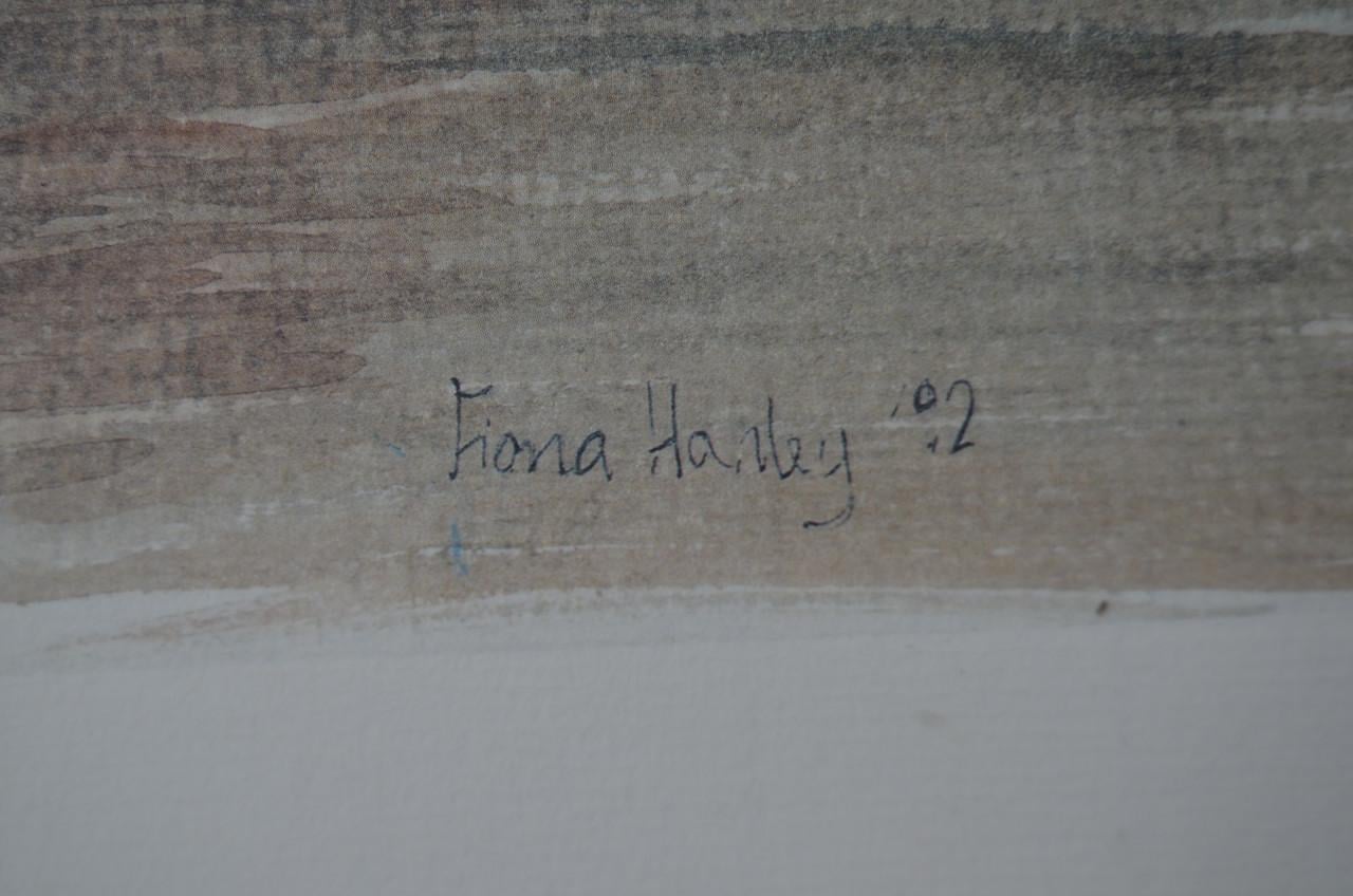 Aquarel Oude gevangenis Middelburg Fiona Hanley '82.