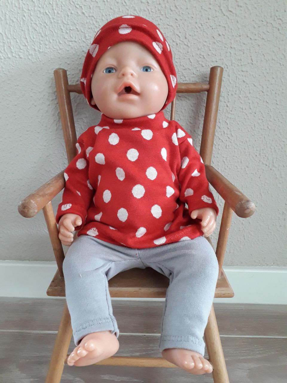 Poppenkleertjes babypop 43 cm