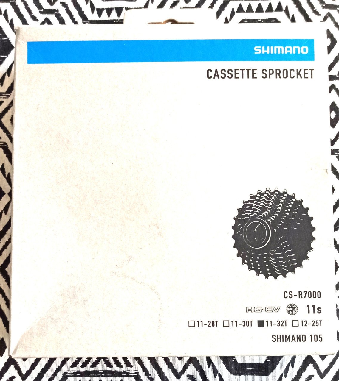 Shimano CS-R7000 cassette 11-speed / 11-32T / nieuw