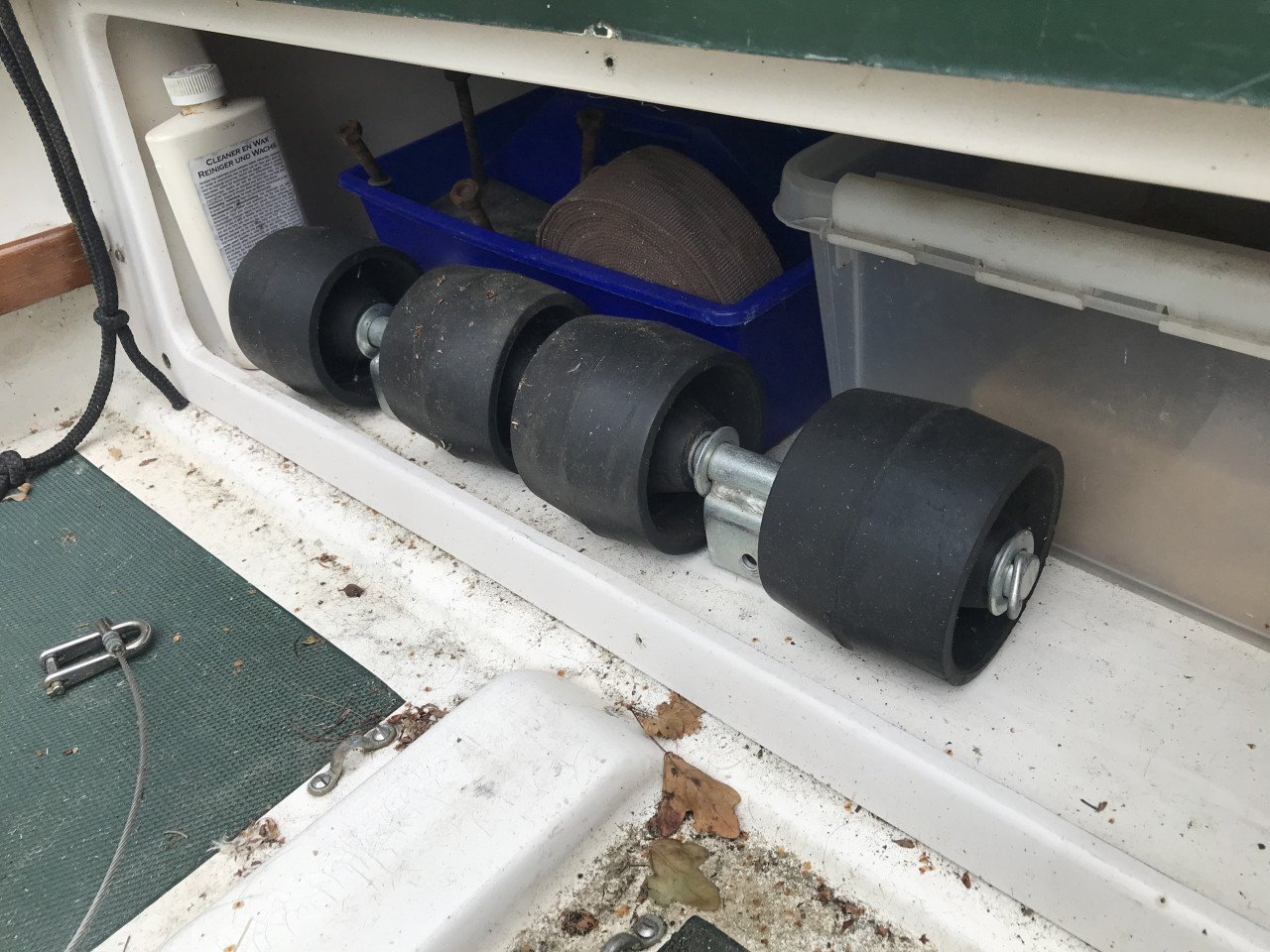 VOLKSBOOT VB480 met haventrailer
