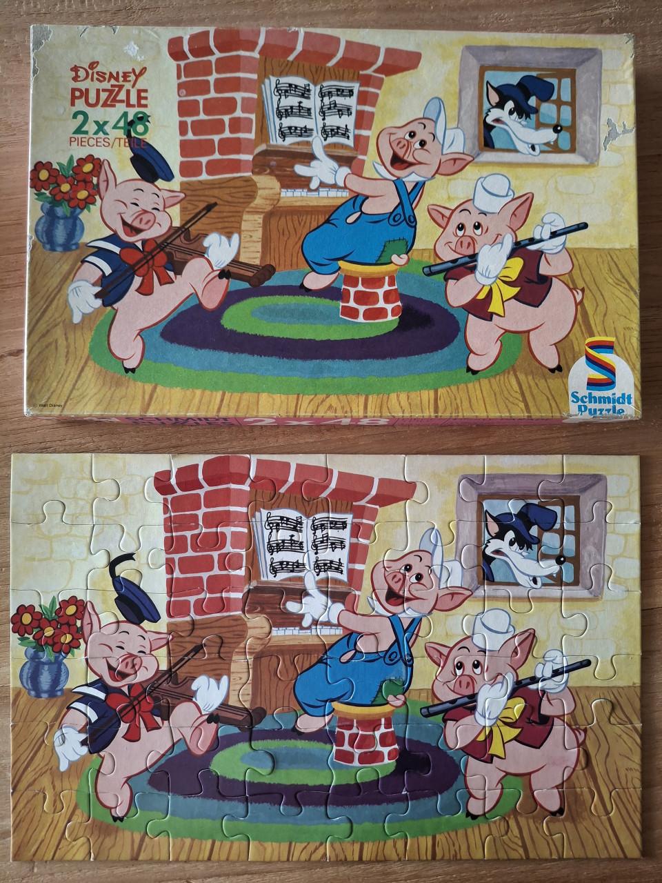 Vintage Legpuzzels, 3 stuks