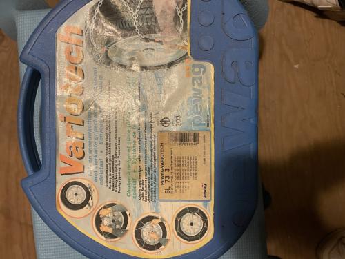 Sneeuwkettingen, meerdere maten mogelijk