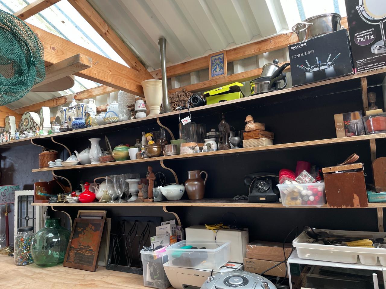Curiosa. Brocante  spullen