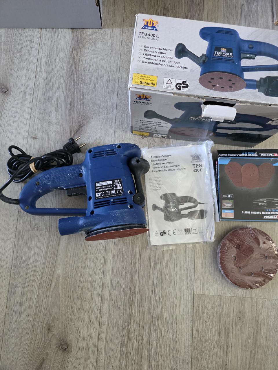 Goed werkend excentrische schuurmachine- Top Craft 430W