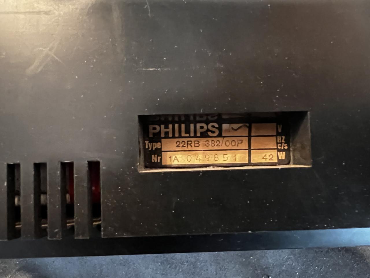 Philips vintage radio