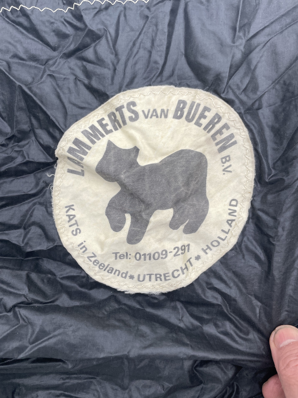 Spinnaker voor 22-25' zeilboot