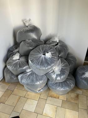 Gratis afhalen ca. 8 m3 Isolatieparels HR++