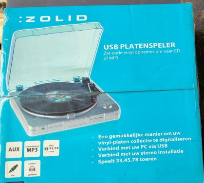 USB platenspeler