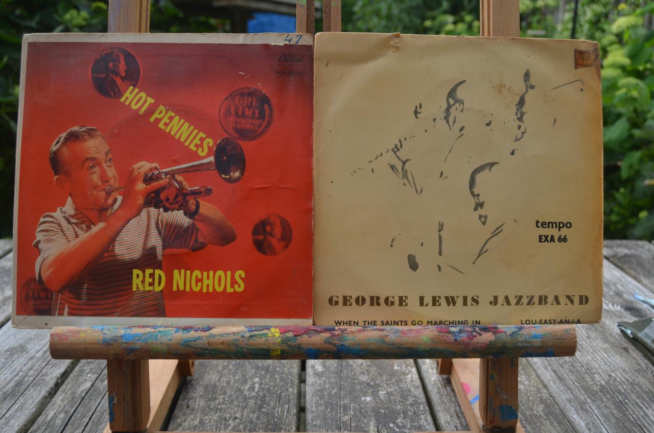 Ca. 80 Jazz singles jaren '50, '60, '70 (1)