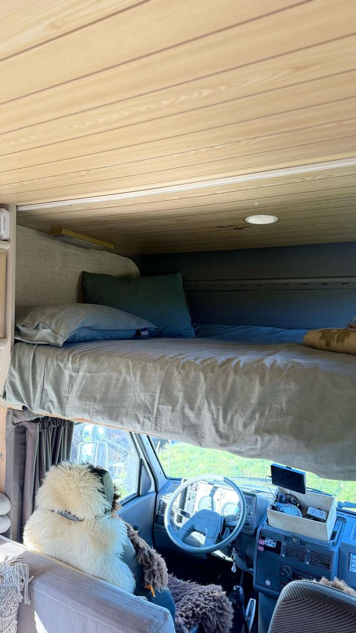 Sterke betrouwbare Iveco S35/Bürstner camperbus