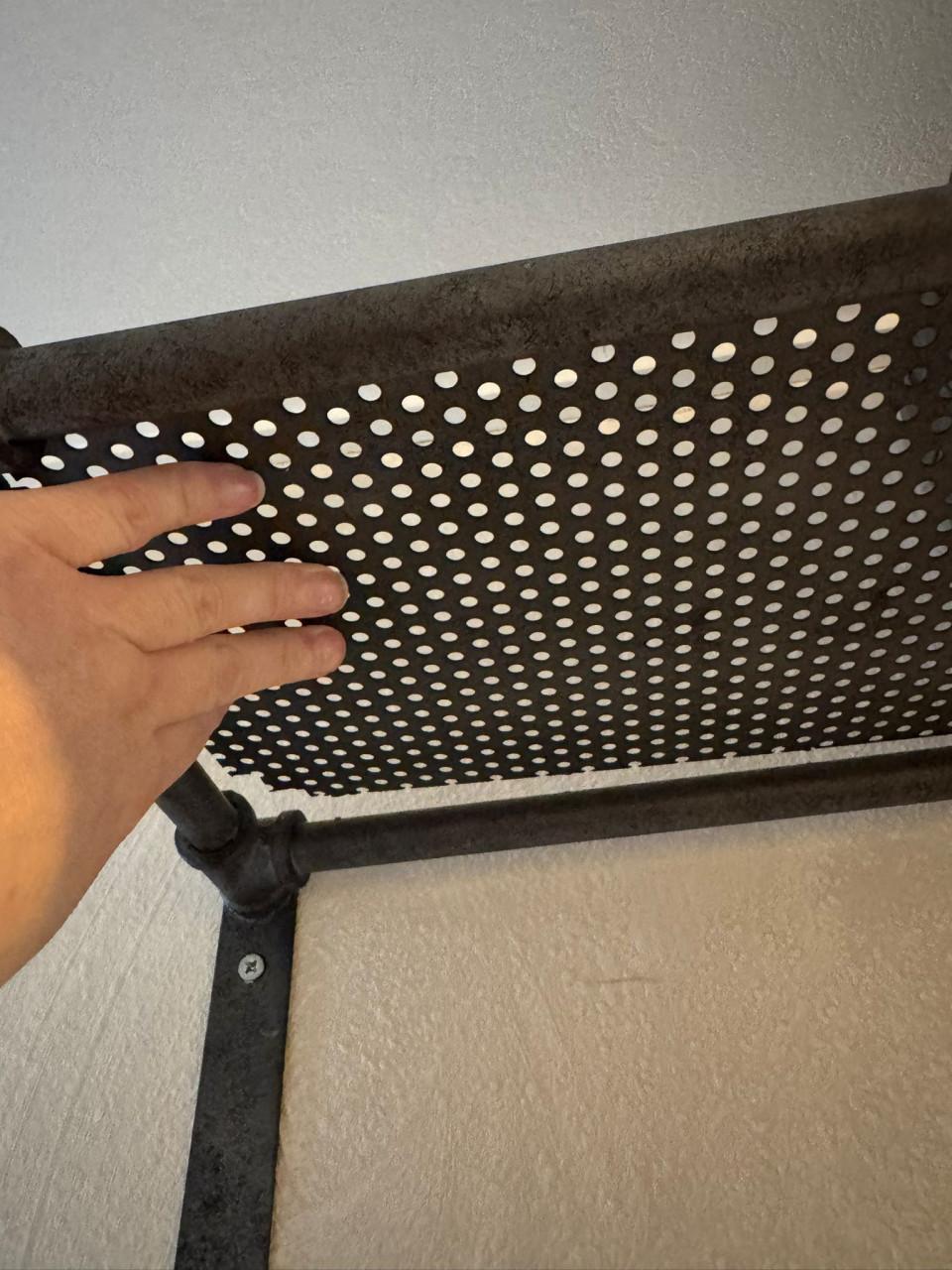 Industriële Wandkapstok - 34,5x10x9,5 cm