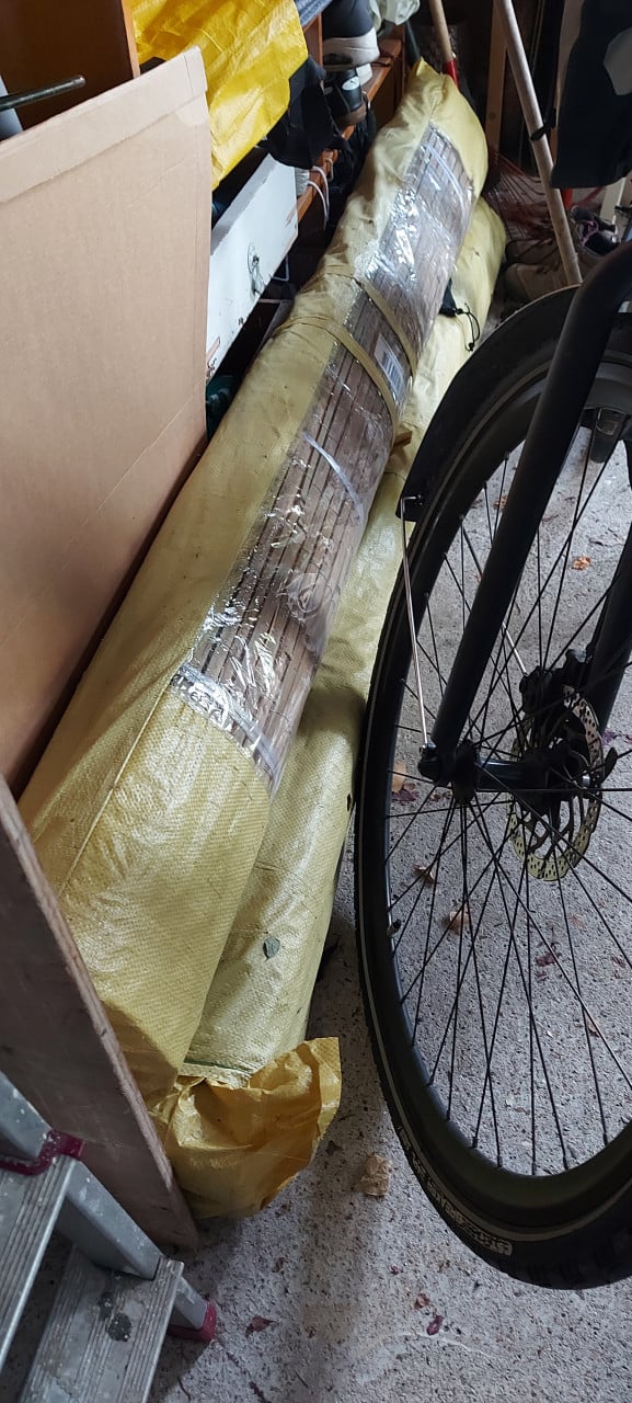 Gespleten Bamboematten voor tuin