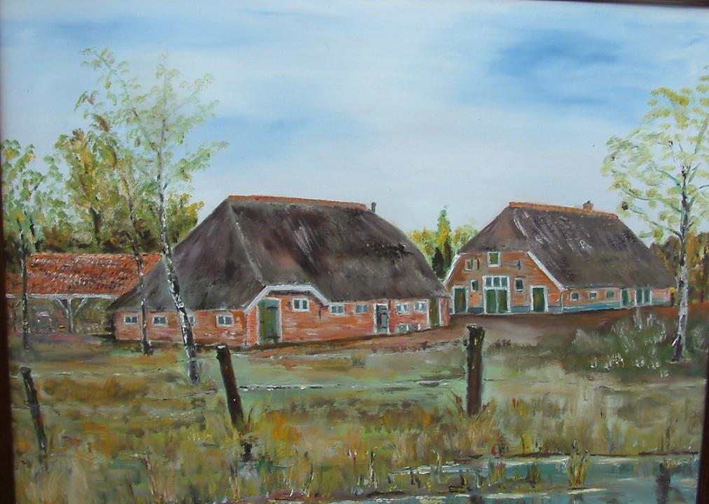 Veere  olie verf  div schilderijen
