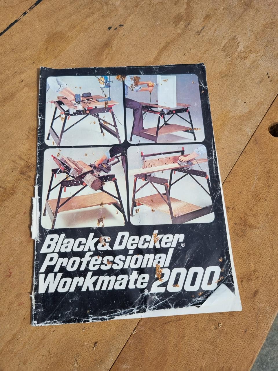 Black & Decker Workmate 2000 werkbank