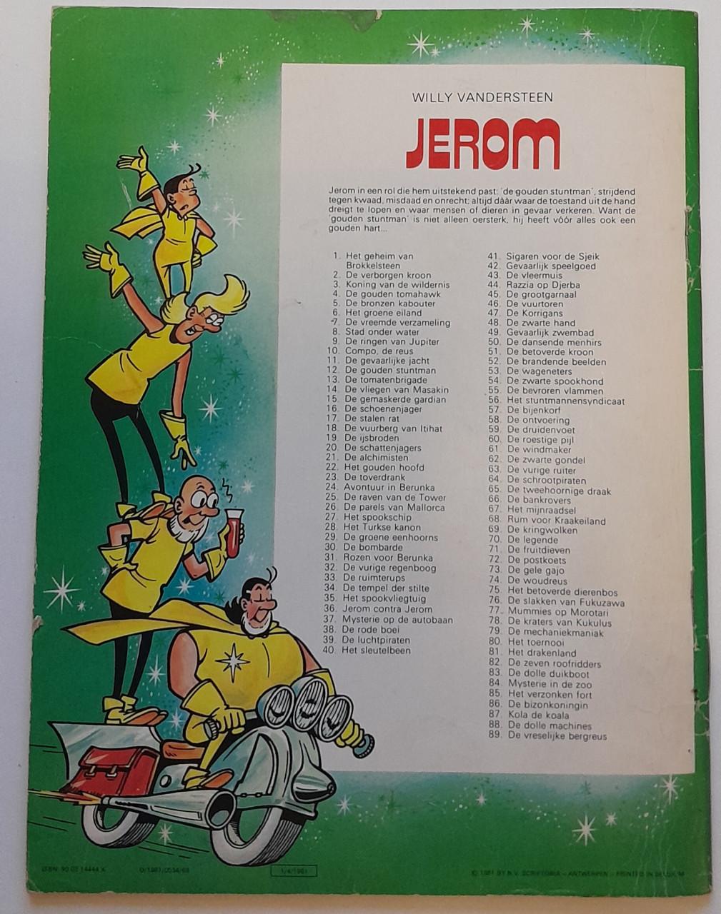 Jerom - De vreselijke bergreus.