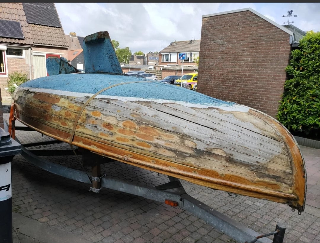 Trailer voor boot van 6 meter