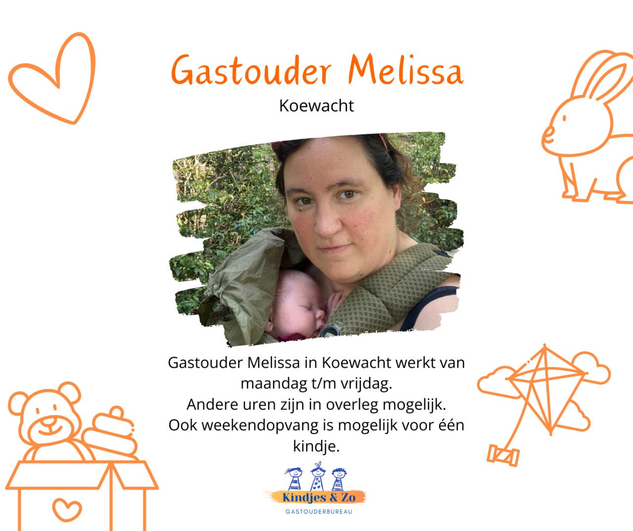 Deze lieve gastouders hebben plaats voor kindjes van 0-4 jaar!