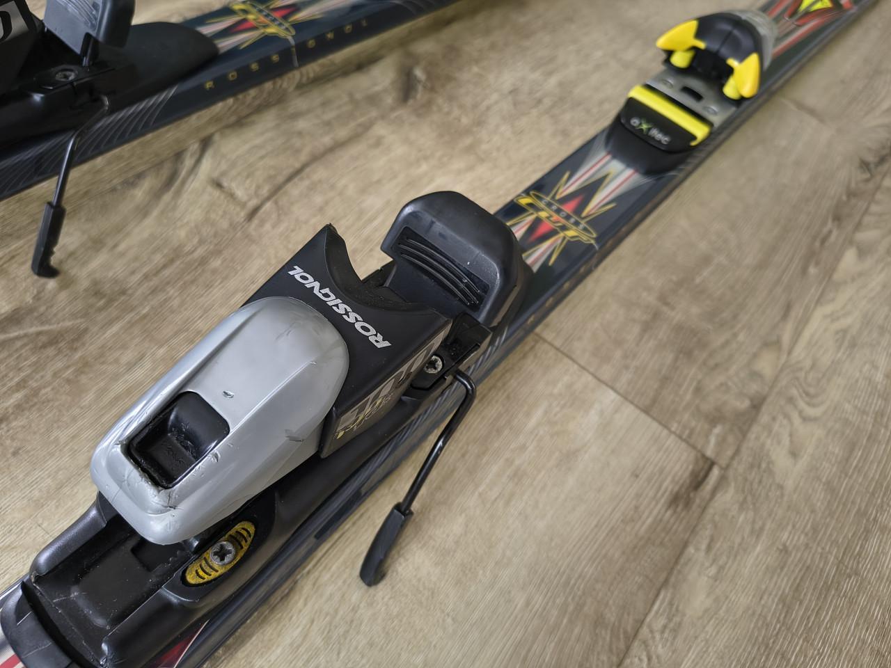 Rossignol cut 9.9 super ski's, 191. Rossignol cross cut ski.