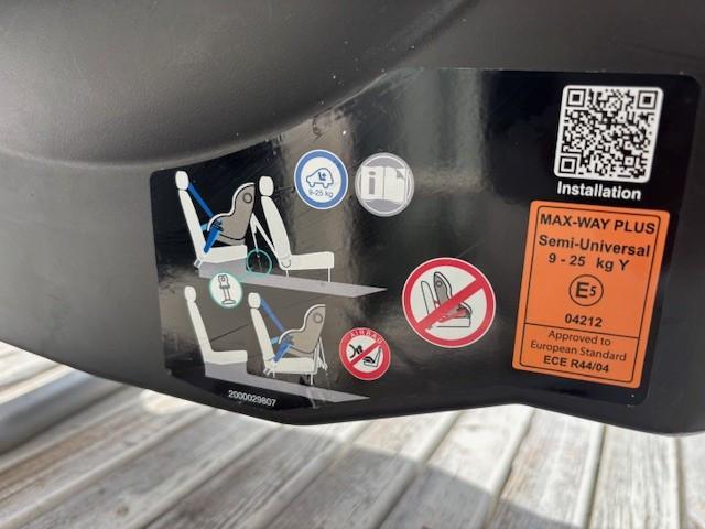 Britax Römer Max-Way Plus / Max-Way autostoelen – Achterwaarts – 3 stuks