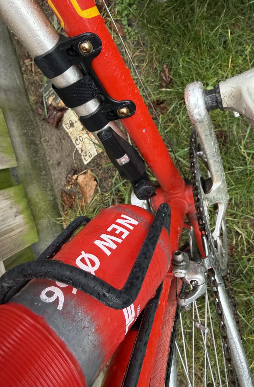 VINTAGE. F Moser Koersfiets. Italiaanse staal.