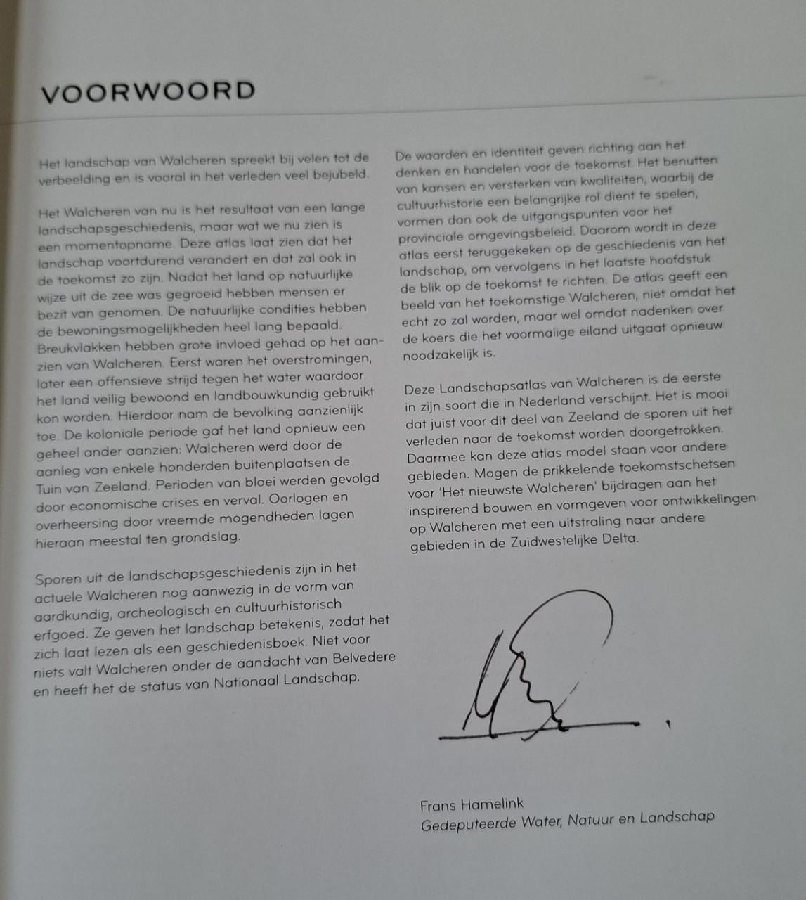 Landschapsatlas van Walcheren, inspirerende sporen van tijd.