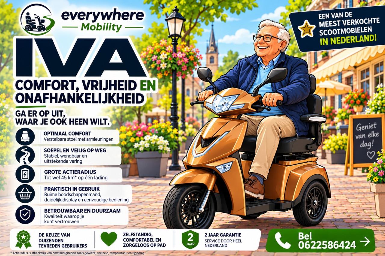 🛵 Betrouwbare Scootmobiel Occasion – Klaar voor gebruik!