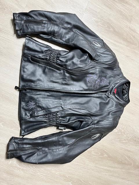 Leren Damesmotorjas Richa