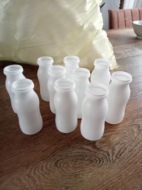 Lege probiotica flesjes knutsel materiaal