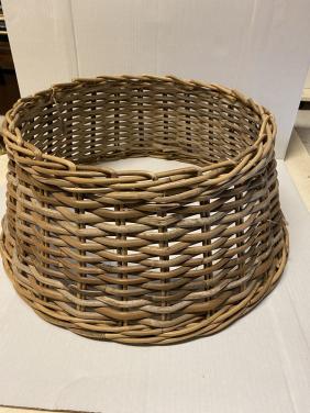 Kerstboom rieten ring