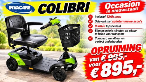 Invacare Colibri – Occasion in nieuwstaat!
