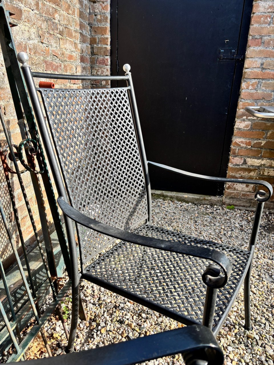Ijzeren tuinstoelen 6 stuks